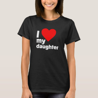 T-shirt Filles fille Vintage les années 70 amour