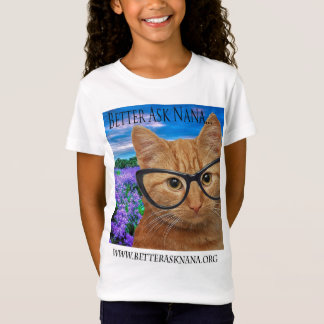 T-Shirt filles fin jersey tee mieux demander nana