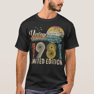 T-shirt Filles Funny 40 ans 40e anniversaire Vintage Re