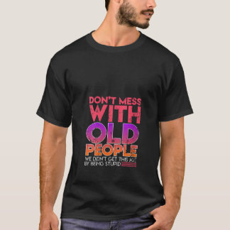 T-shirt Filles Grand-Père Papa Drôle Daddy Plaisanter Gran