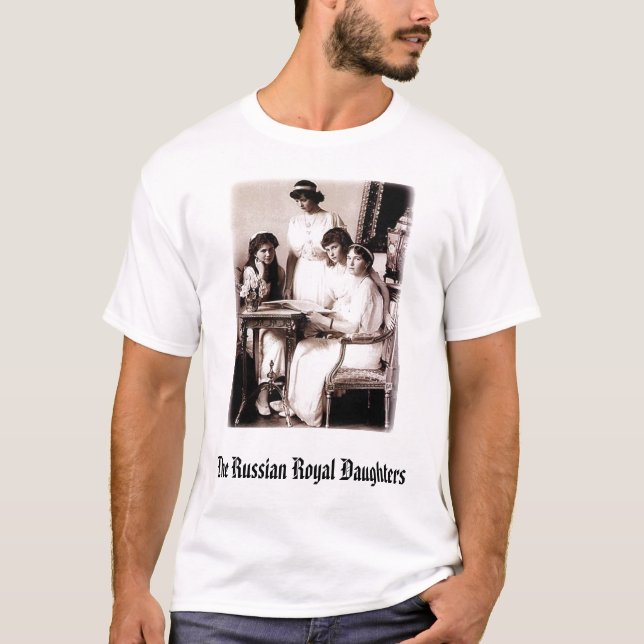 T-shirt Filles, les filles royales russes (Devant)