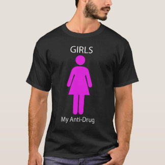 T-shirt Filles (ma Anti-Drogue)