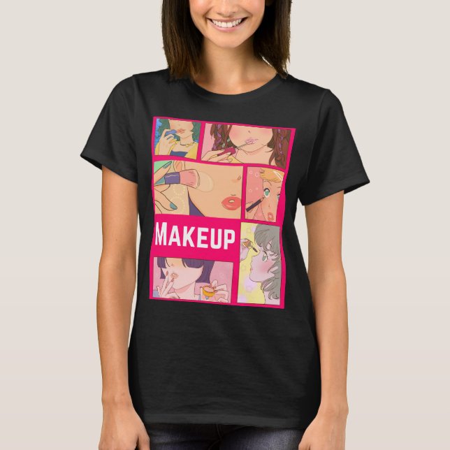 T-SHIRT FILLES MAKEUP (Devant)