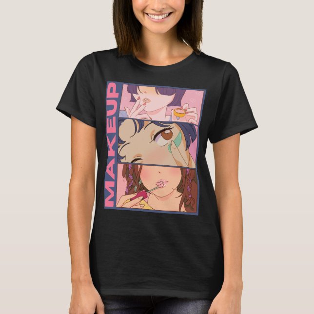 T-shirt Filles Maquillage (Devant)