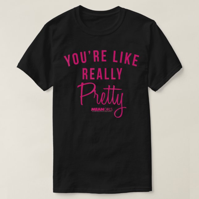 T-shirt Filles moyennes, tu es comme une jolie citation (Design devant)