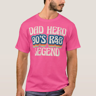 T-shirt Filles Papa Hero 90S Rb Musique Lover Légende Père