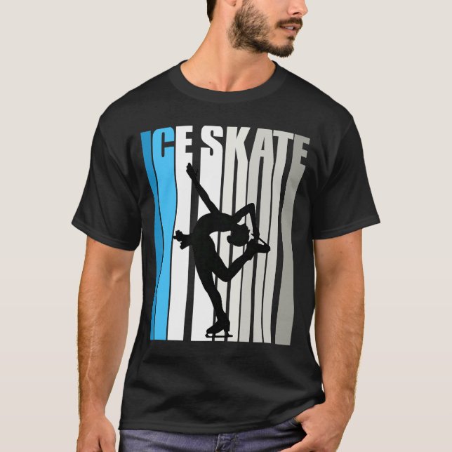 T-shirt Filles Patinage sur glace Couleurs Patinage sur gl (Devant)