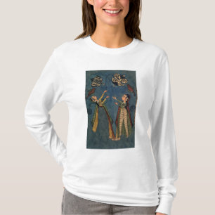 T-shirt Filles pilotant des cerfs-volants, peinture