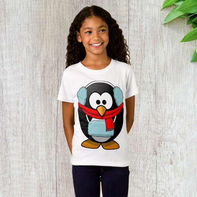 T-shirt filles pingouins verglaçante (Créateur téléchargé)
