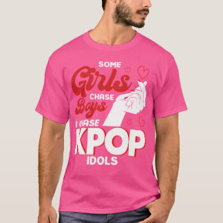 T-shirt Filles poursuivent garçons Je poursuis Idoles Kpop