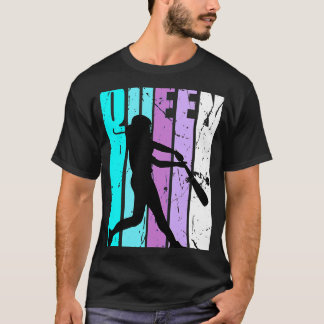 T-shirt Filles Reine Du Baseball Anniversaire Softball Fil