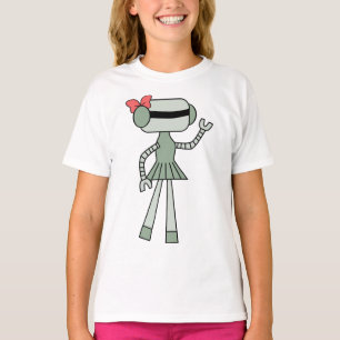 T-shirt filles robots