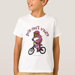 T-shirt Filles roses foncées BMX