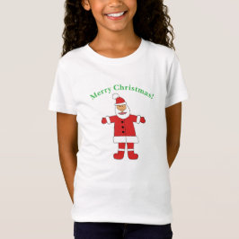 T-Shirt Filles Santa Nice List