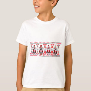 T-shirt Filles ukrainiennes traditionnelles de l'Ukraine