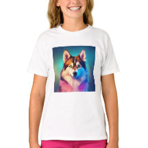 Filles Vêtements Modèle Chien Filles Enfants T-shi