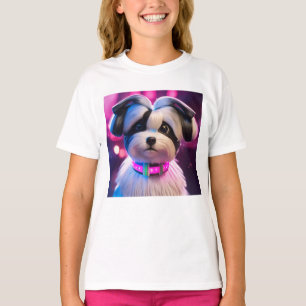 T-shirt Filles Vêtements Modèle Pappy Filles Enfants T-shi