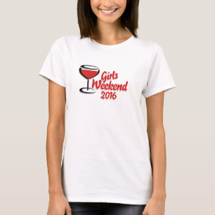 T-shirt Filles week-end 2016