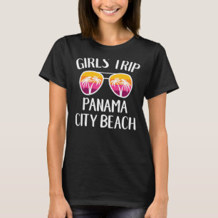 T-shirt Filles Week-end Getaway Girls Trip Panama City Bea