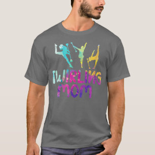 T-shirt Filles wirling maman wirlers Majorette Baton wirli