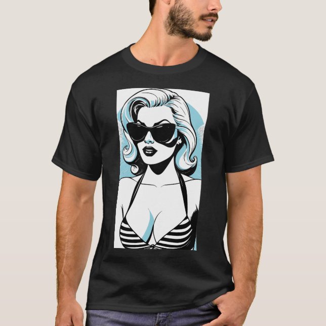 T-shirt fillette californienne (Devant)