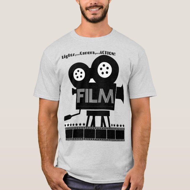 T - Shirt "FILM Camera" (Vorderseite)