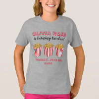 Film Cinéma Nuit Slepover Popcorn Anniversaire