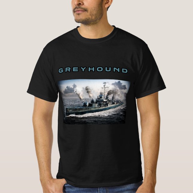 T-shirt Film de cinéma américain Greyhound inspiré (Devant)