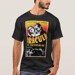 T-shirt Film d'horreur classique de Dracula