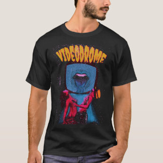 T-shirt film d'horreur des années 90 série rétro vidéo vin