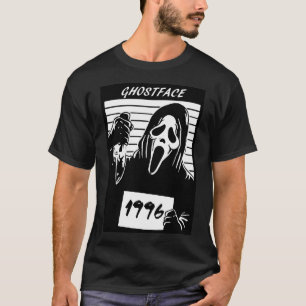 T-shirt Film d'horreur face fantôme