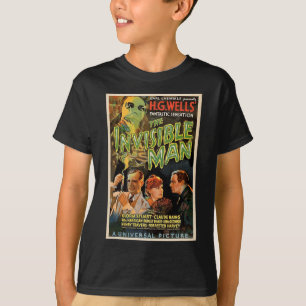 T-shirt Film D'Horreur Rétro S Monstres Halloween
