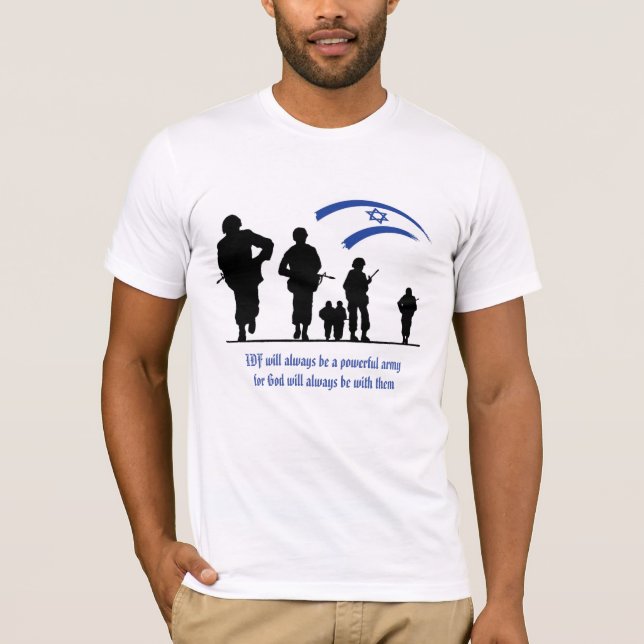T-shirt Film encreur : UNE ARMÉE PUISSANTE D'UN DIEU (Devant)