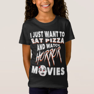 T-Shirt Film Film film amateur de pizza ventilateur
