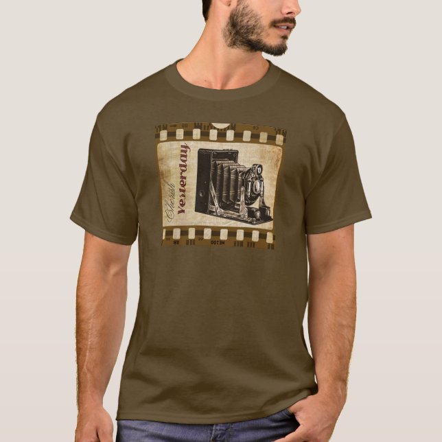 T-shirt Film photographique vintage (Devant)