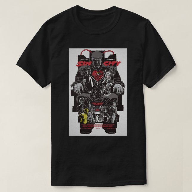 T-SHIRT FILM SIN CITY (Design devant)