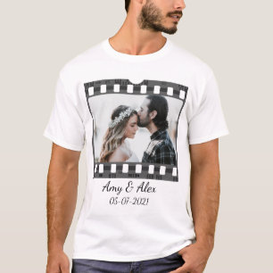 T-shirt Film tendance Reel Film Film personnalisable Cadre