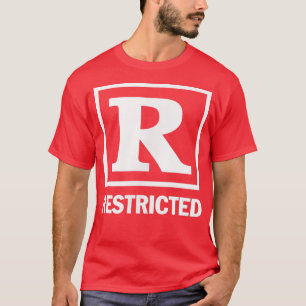 T-shirt Films de nuit de cinéma et de cinéma restreints En