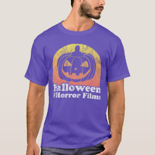 T-shirt Films d'Halloween et d'Horreur Citrouille drôle