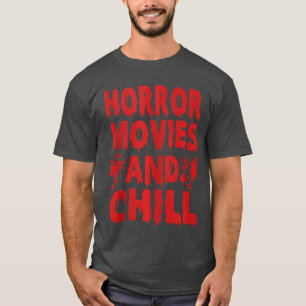 T-shirt Films d'horreur d'Halloween et couple de films d'h