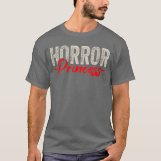 T-shirt Films d'horreur pour femmes Séries Princesse Reine