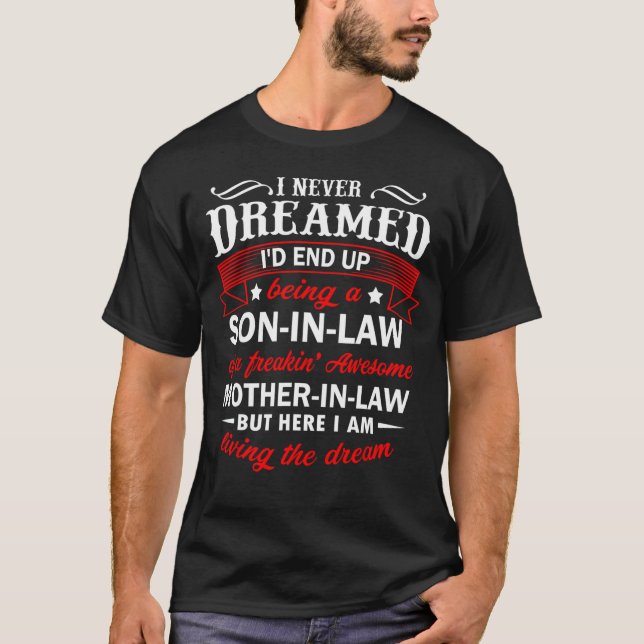 T-shirt Fils Amusant De La Loi D'Une Mère Merveilleuse À L (Devant)