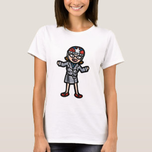 T-shirt fils de bande de roulement