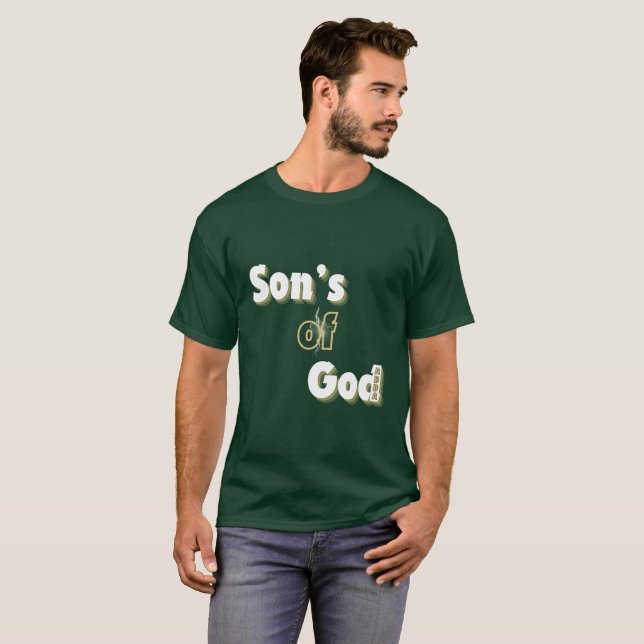 T-shirt Fils de Dieu/Abba (Devant entier)