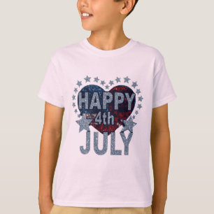 T-shirt Fils de la liberté : Impressions audacieuses de fi