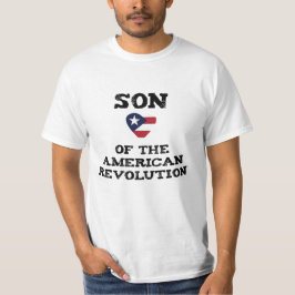 T-shirt Fils de la révolution américaine USA Star Eagle Da