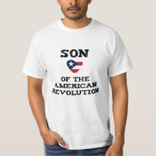 T-shirt Fils de la Révolution américaine USA Star Eagle Pa