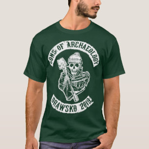 T-shirt Fils de l'archéologie Drawsko 2019 charte avant pr