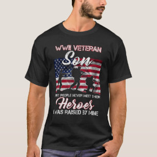 T-shirt Fils de vétéran de la Seconde Guerre mondiale que