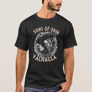 T-shirt Fils D'Odin Viking Valhalla